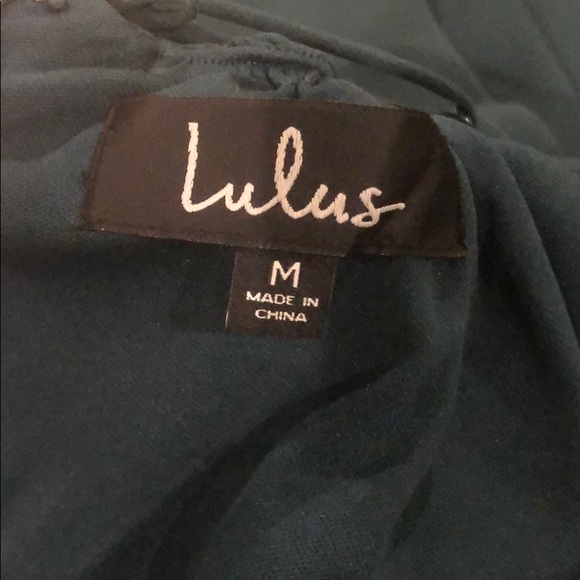 Gorgeous Lulu’s dark green maxi dress - Picture 6 of 8